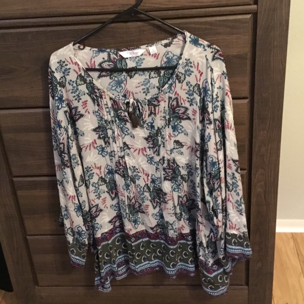 Ladies blouse plus size